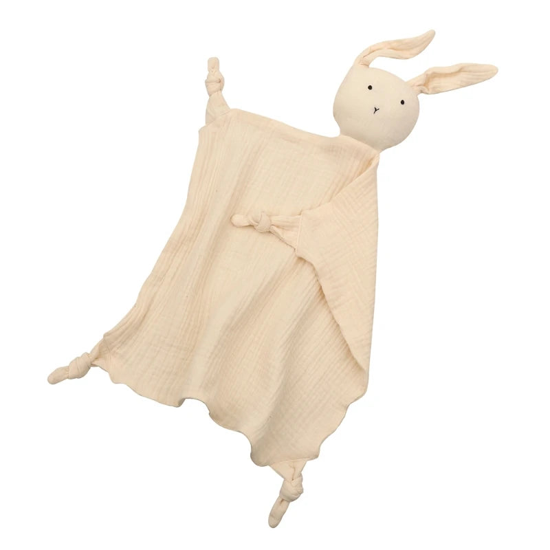 Doudou lapin beige