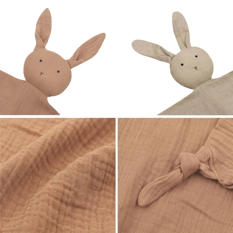 Détails du doudou lapin