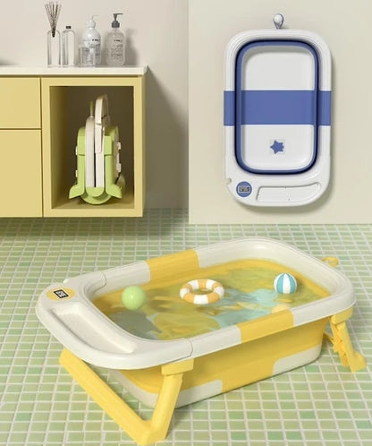 présentation de baignoire bébé pliable