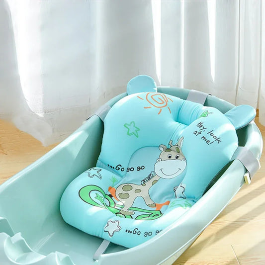 suggestion d'utilisation du coussin de baignoire bébé