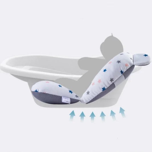 vision ergonomique du coussin de baignoire pour bebe