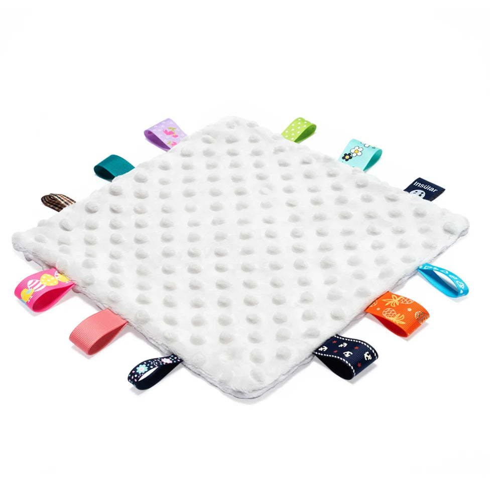 doudou bébé flannel gris
