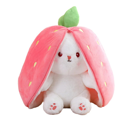 Doudou lapin caché