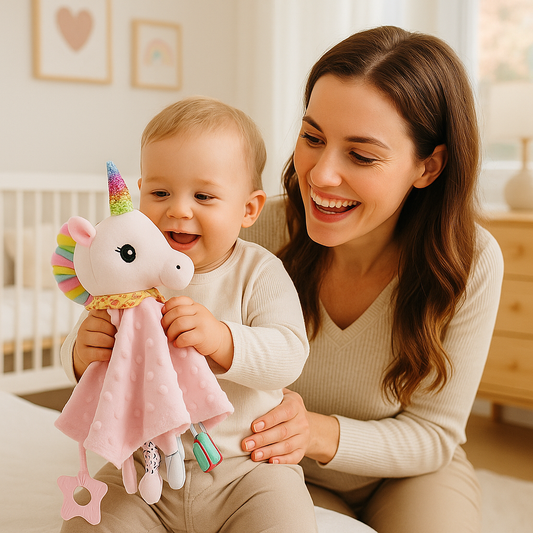 doudou licorne et anneau dentition