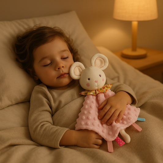 doudou souris et anneau dentition