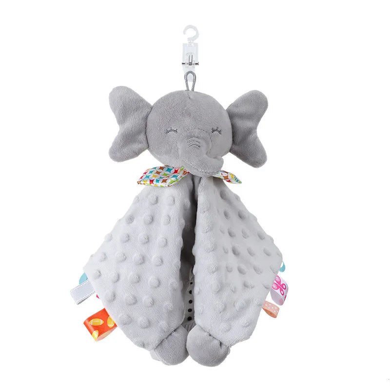 doudou éléphant et anneau dentition