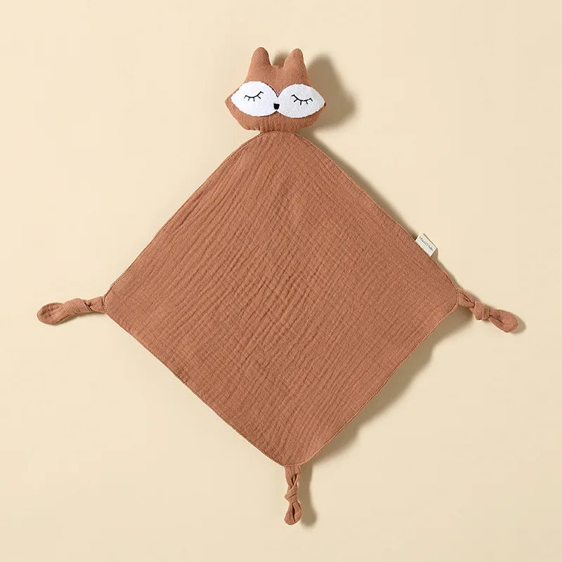 doudou renard doudou bébé marron