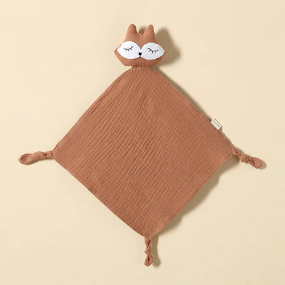 doudou renard doudou bébé marron