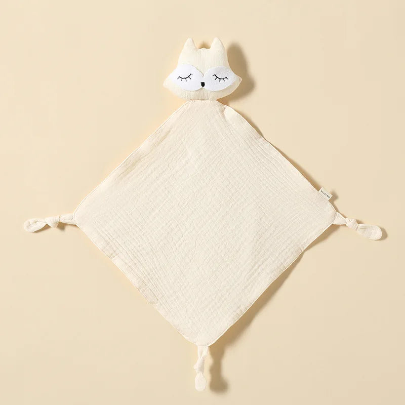doudou renard doudou bébé blanc