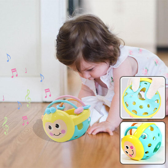 hochet bébé abeille et fillette