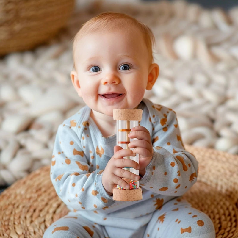 hochet bébé bâton de pluie