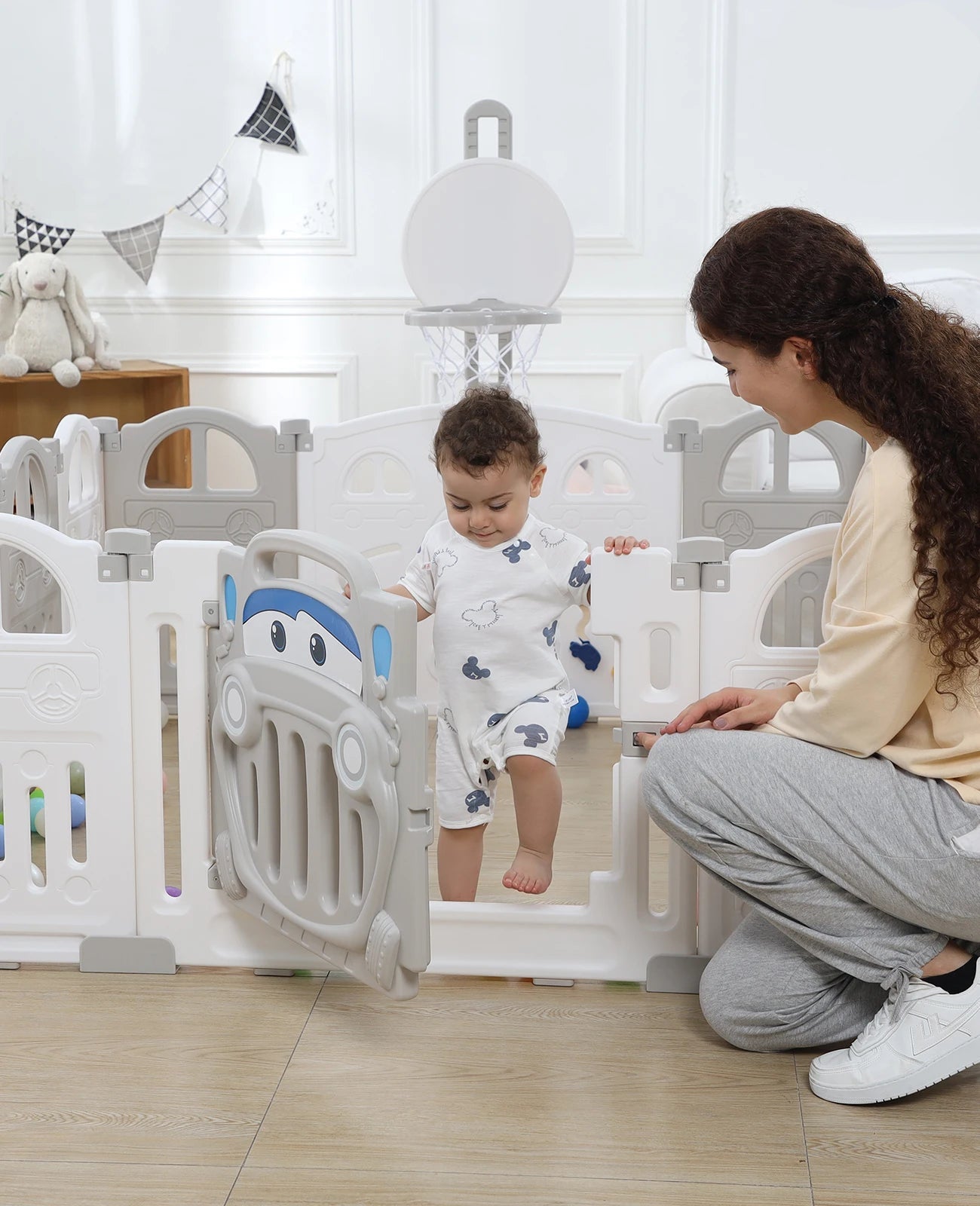 porte du parc bébé pliable