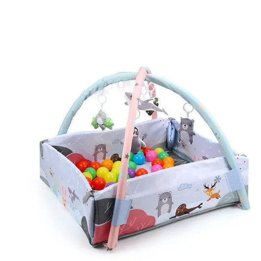tapis bébé éveil gris