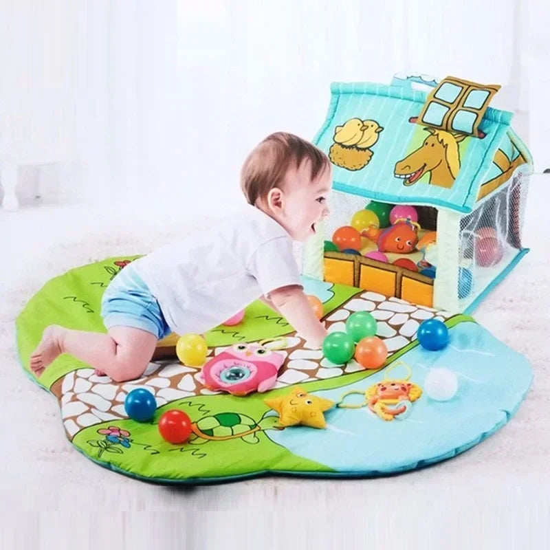 tapis d'éveil avec enfant