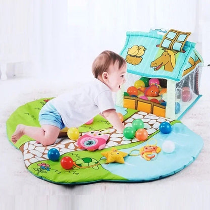 tapis d'éveil avec enfant