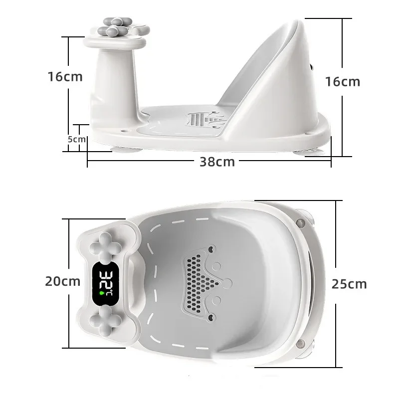 dimensions du transat de bain bébé