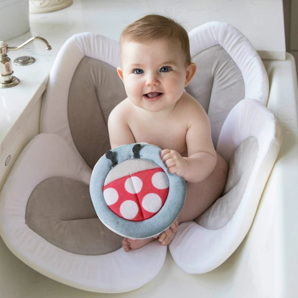 Transat de bain bébé | fleur - Bébé Ludique