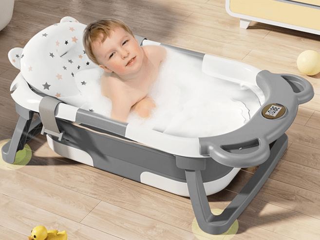 Transat de bain bébé | pliable - Bébé Ludique