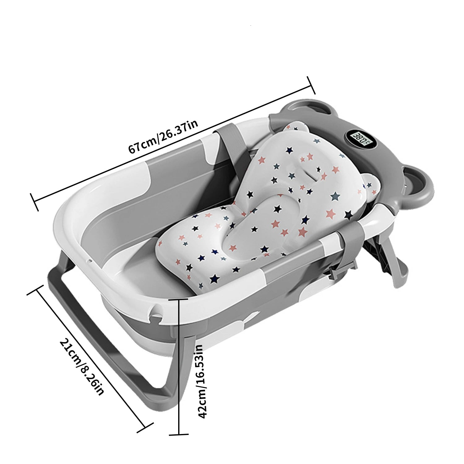 Transat de bain bébé | pliable - Bébé Ludique