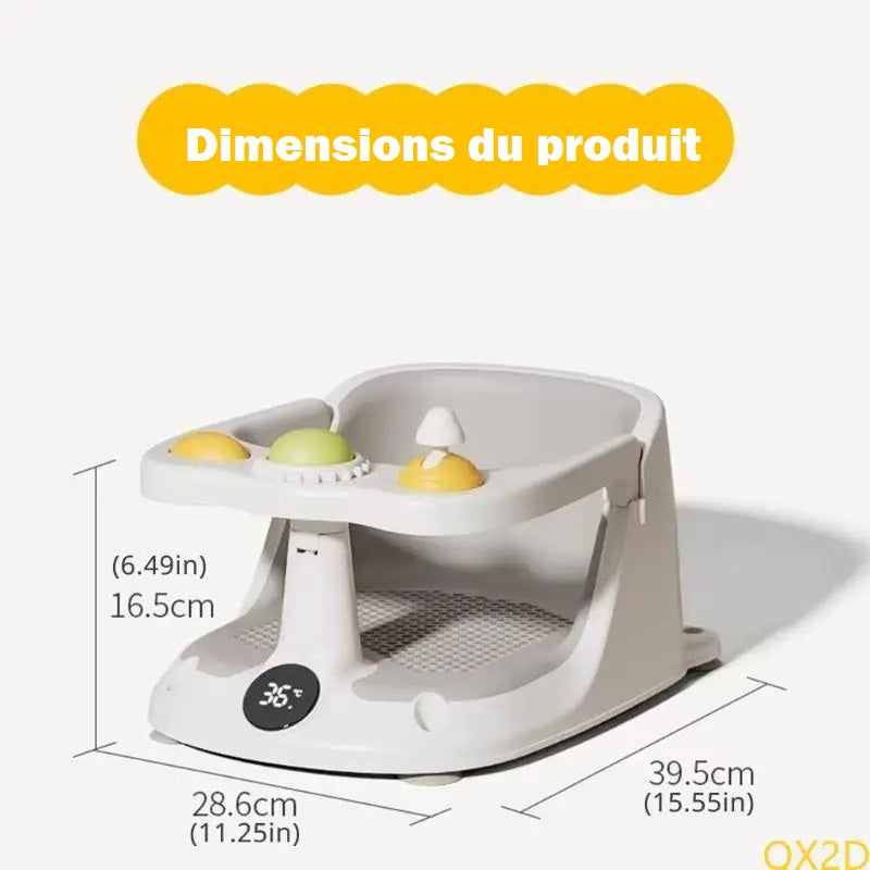 dimensions du transat de bain