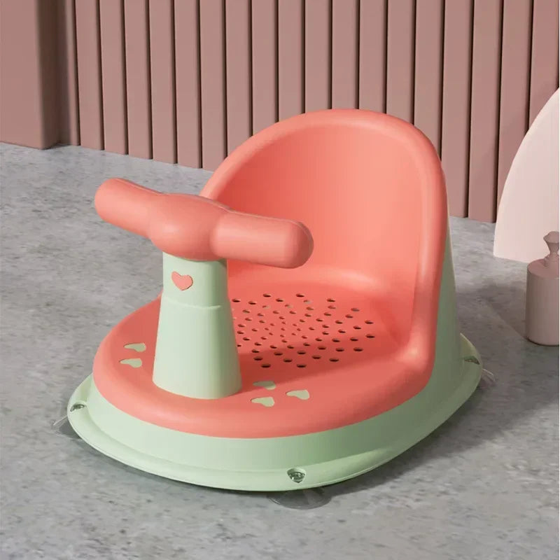 transat de bain bébé orange