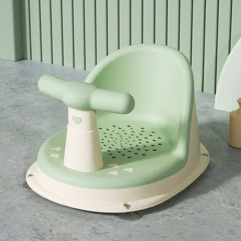 transat de bain bébé vert